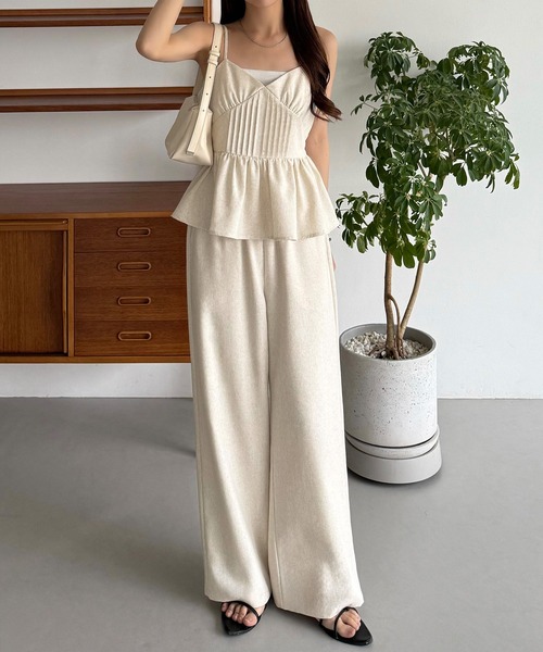 「callautia」 セットアップ MEDIUM グレー レディース_画像5