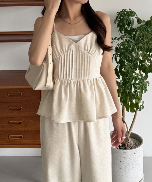 「callautia」 セットアップ MEDIUM グレー レディース_画像7