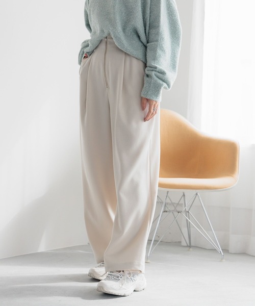 「LEPSIM」 パンツ LARGE ブラック レディース_画像3