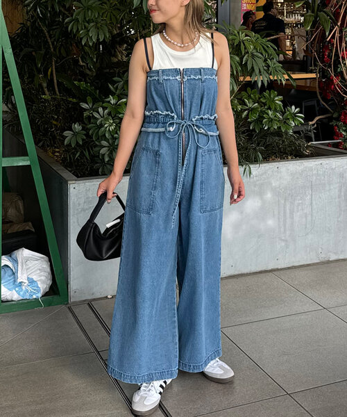 「CIAOPANIC」 デニムパンツ X-SMALL インディゴブルー レディース_画像2