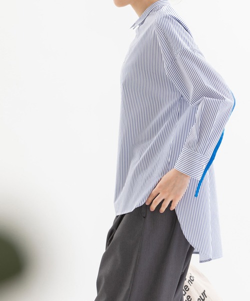 「nop de nod」 長袖シャツ 3 ライトイエロー レディース_画像6