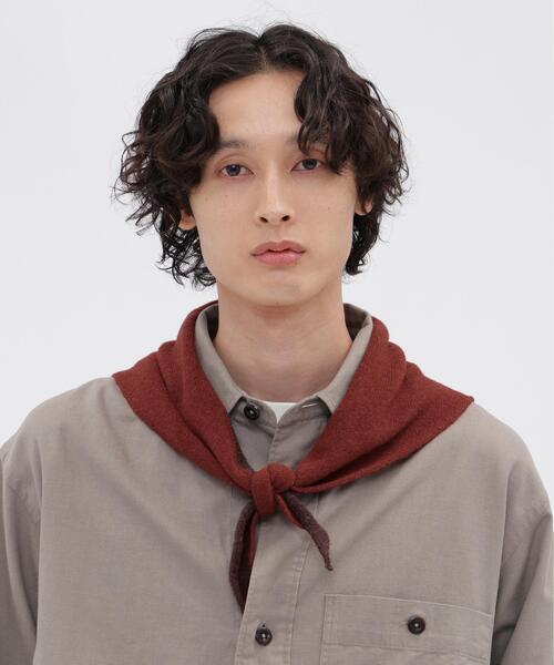 MHL.（エムエイチエル） ストール マフラー MHL TIPPED SCOUT SCARF