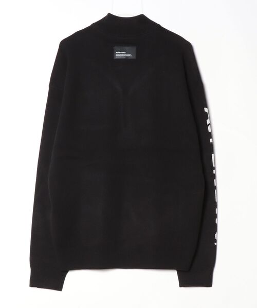 【新品未使用】A BATHING APE FACE KNIT L セーター 黒 AAPE BY A BATHING APE（エーエイプバイアベイシングエイプ） セーター