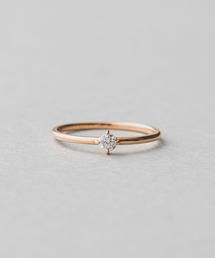 ete（エテ） 指輪 リング K18 ダイヤモンド 0.1ct リング「ブライト