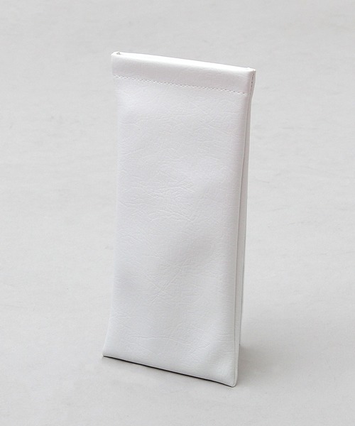 クロムハーツ　メガネケース　ポーチ　白　ホワイト　レザー クロムハーツ メガネケース ポーチ 白 ホワイト レザー