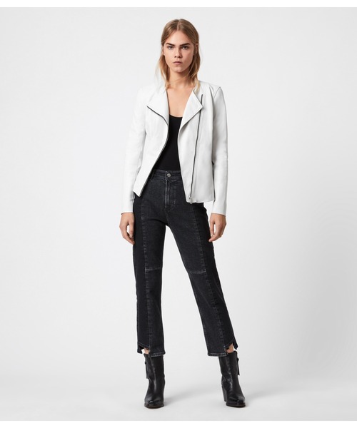 ALLSAINTS（オールセインツ） レザージャケット ライダース FAWN