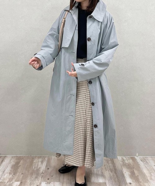 【美品】kolor　カラー　ステンカラーコート tiptop ステンカラーコート コート 「web限定アイテム」ステン