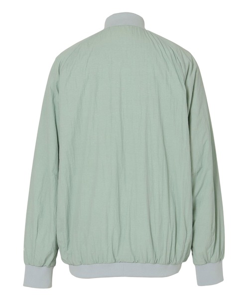 ジャケット・アウター NANGA SOFT DOWN VARSITY BLOUSON SAGE NANGA（ナンガ） ダウンジャケット ダウン SOFT DOWN VARSITY BLOUSON