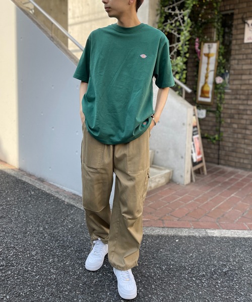 Dickies tシャツ 「Dickies」天竺ミニワッペン半そでTシャツ