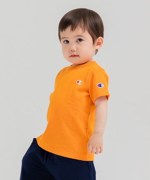tシャツ champion / チャンピオン ロゴ半袖Tシャツ キッズ 子供服 男の子 女の子 | Champion | 03