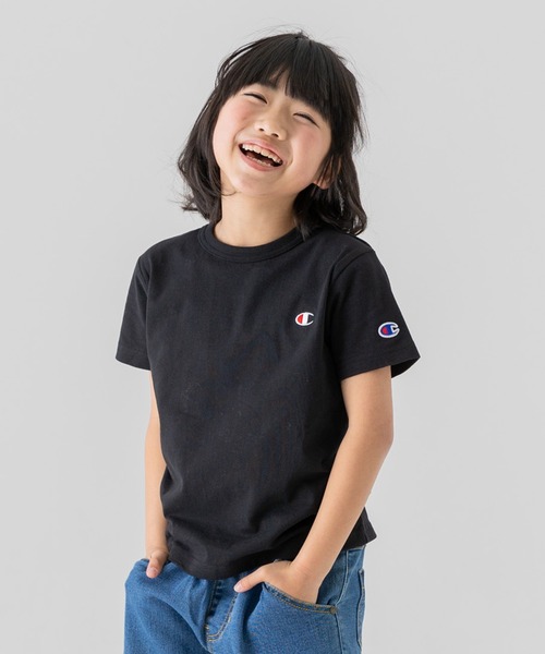 tシャツ champion / チャンピオン ロゴ半袖Tシャツ キッズ 子供服 男の子 女の子 | Champion