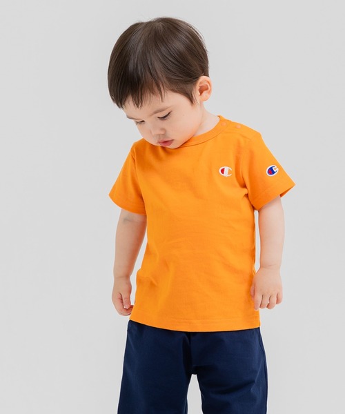 tシャツ champion / チャンピオン ロゴ半袖Tシャツ キッズ 子供服 男の子 女の子 | Champion | 10