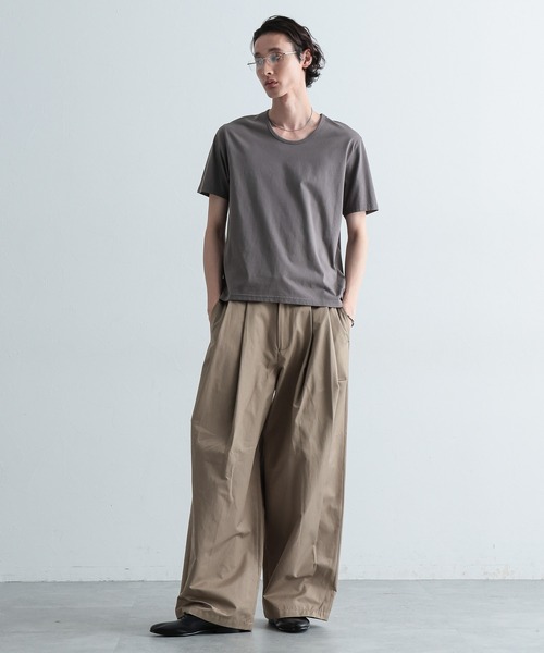 タグ付【完売品・定価8250円】HARE・【H-】ベーシックカットソーLS「善」 ユルネックベーシックカットソーLS(HARE)（Tシャツ/カットソー
