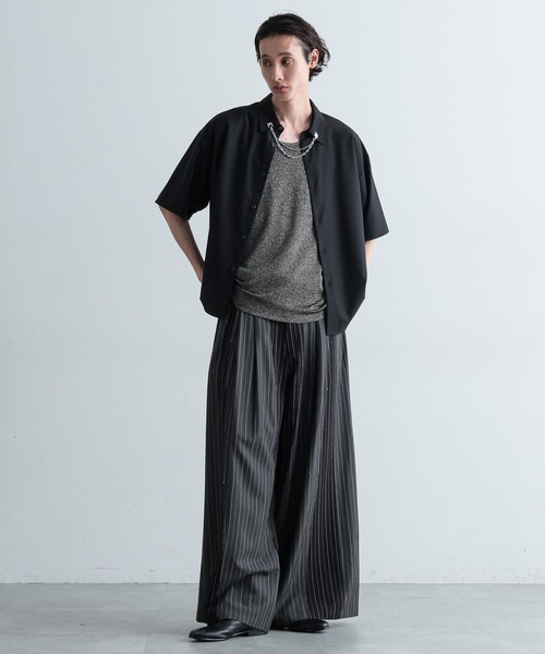 HARE（ハレ） tシャツ ユルネックベーシックカットソー(HARE) メンズ