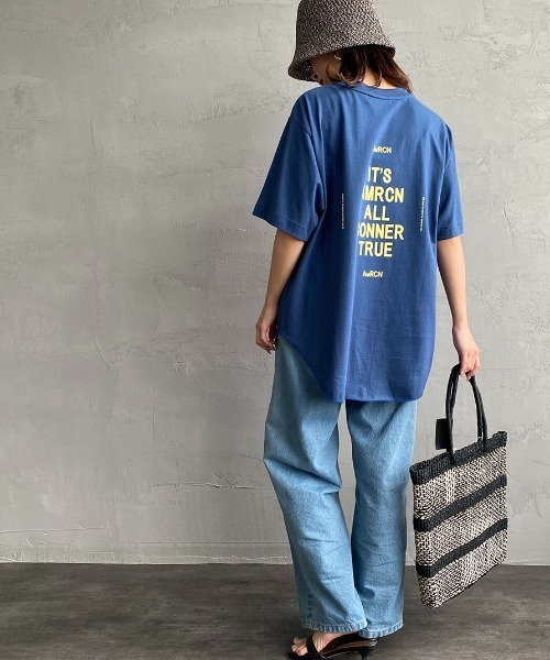 AMERICANA（アメリカーナ） tシャツ 半袖 「Americana×JEANS FACTORY