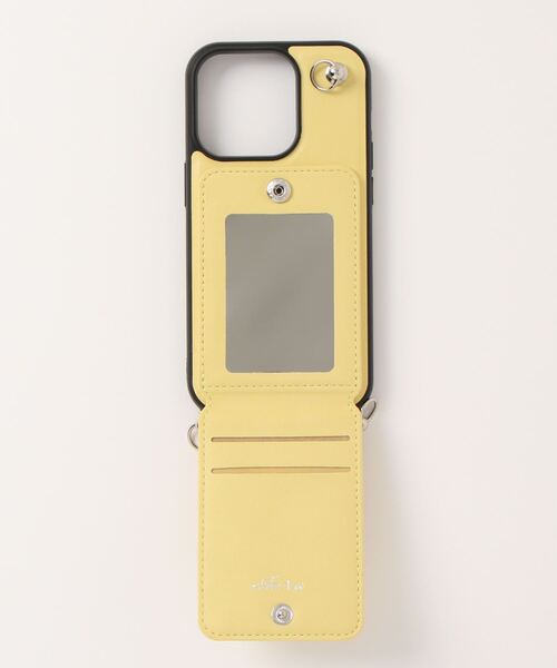 An+u スマホケース ミラー・カードポケット スマホケース iPhone 14pro