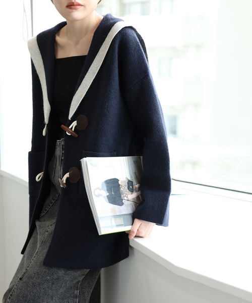 RUIRUE BOUTIQUE レディース ダッフルコート ウールコート