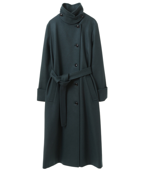 A.P.C. スタンドカラーメルトンコート　サイズ1 近日削除予定 小さいサイズ]ウールビーバースタンドカラーコート/定番人気