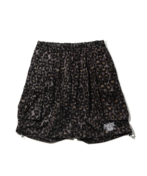 パンツ CARGO LETTERING BERMUDA PANTS Cargo Lettering Bermuda Pants (Black) F25QD889 - FANCY CLUB
