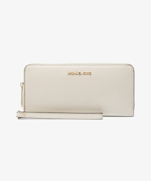 MICHAEL KORS 財布 JET SET TRAVEL ゼブラプリント カーフヘア