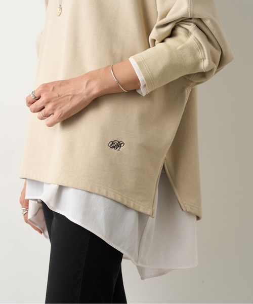 完売商品！BEARDSLEY BA刺繍入りドルマントレーナー ネイビー　美品 BEARDSLEY｜BA刺繍入りドルマントレーナー | Rakuten Fashion