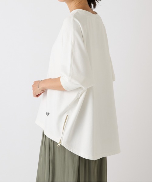 BEARDSLEY tシャツ BA刺繍入りドルマントレーナー レディース