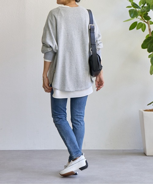 ★新品★ ビアズリー BA刺繍入りドルマントレーナー BEARDSLEY｜BA刺繍入りドルマントレーナー | Rakuten Fashion