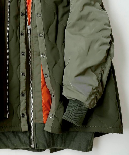 antiqua（アンティカ） 「treecafe」ジップアップブルゾン FREE