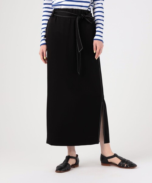 マカフィー巻きスカート未使用に近い MACPHEE（マカフィー） スカート トリアセテートポリエステルサテン