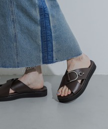 サンダル ビッグバックルサンダル レディース｜ZOZOTOWN Yahoo!店