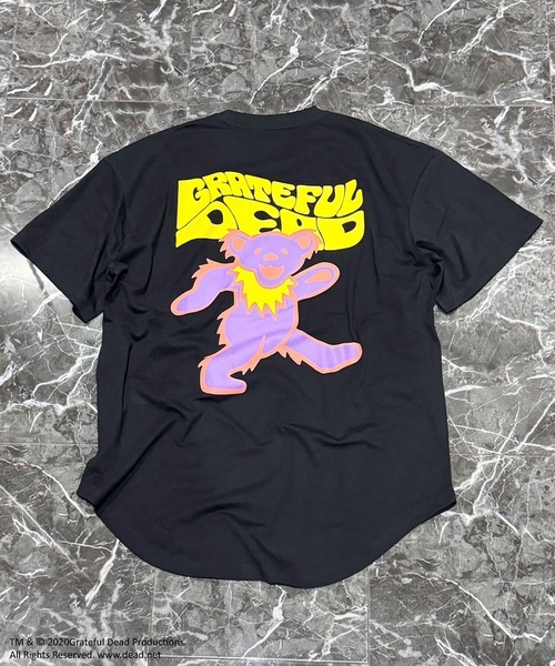 Grateful Dead（グレイトフル・デッド） tシャツ オーバーサイズ ヘム