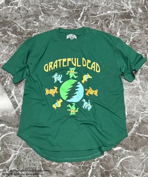 Grateful Dead（グレイトフル・デッド） tシャツ オーバーサイズ ヘム