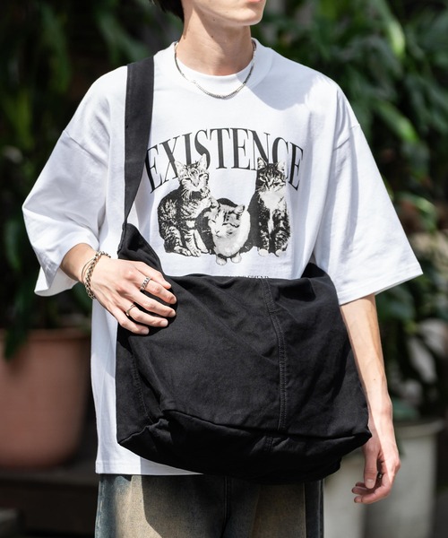 ★ROYショルダーバッグ★ Rocky Monroe ショルダーバッグ ビックキャンバスショルダー