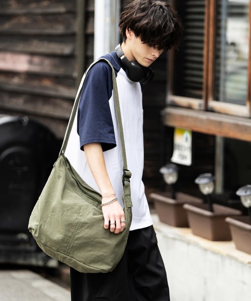 Rocky Monroe（ロッキーモンロー） ショルダーバッグ ビックキャンバス
