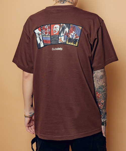 Subciety（サブサエティ） tシャツ Five lights TEE メンズ レディース