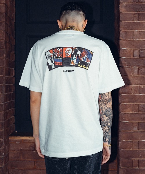 Subciety（サブサエティ） tシャツ Five lights TEE メンズ レディース