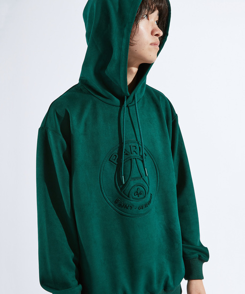 パーカー　メンズトップス　スエード　Mサイズ　パリ・サンジェルマン　値下げ中 パーカー PSG JP FS HOODIE スウェットパーカー メンズ