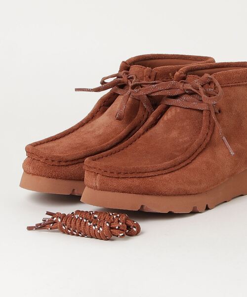 Clarks ブーツ CLARKS WallabeeBT.GTX Mocha Bisque Sd