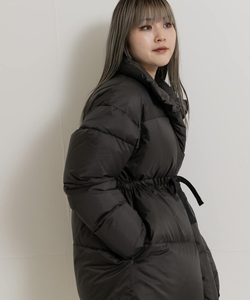 ダウンコート ダウンジャケット KWD　MIDDLE DOWN JACKET レディースの画像