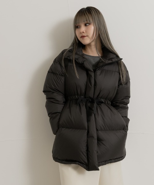 POLAND DOWN フード付きダウンジャケット POLAND DOWN フード付きダウンジャケット