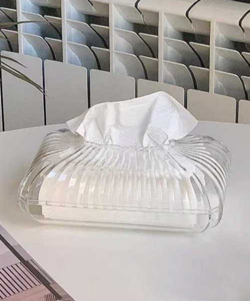 インテリア shell clear tissue case : ZOZOTOWN Yahoo!店