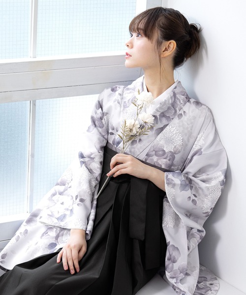 SOUBIEN（創美苑） 着物 卒業式 floroレディース袴4点セット （着物