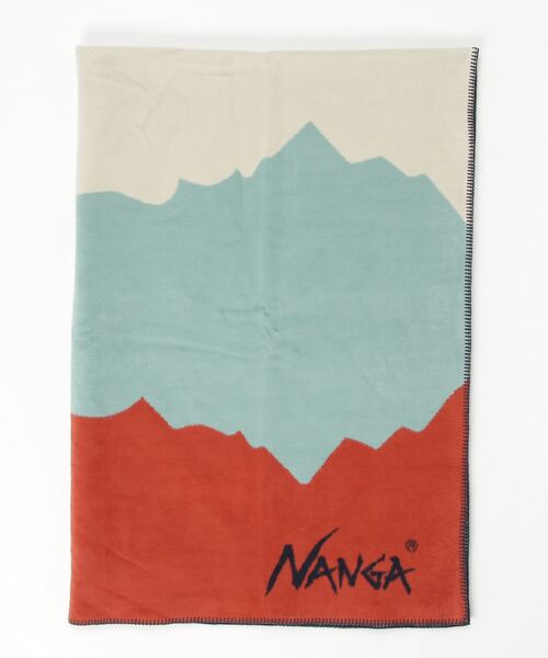 NANGA（ナンガ） ブランケット MULTI COLOR RIDGELINE COTTON BLANKET