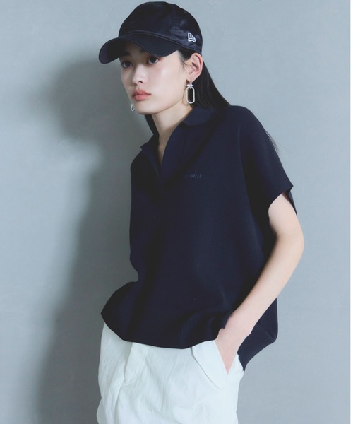 emmi NEW ERA 9TWENTY ネイビーキャップ emmi|NEW ERA】9TWENTYサテンキャップ（キャップ）｜emmi（エミ
