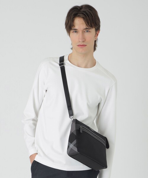 BLACK LABEL CRESTBRIDGE ショルダーバッグ コーデュラバリ
