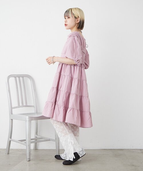 w closet パンツ 「新サイズ追加！Sサイズ/Freeサイズ」レース