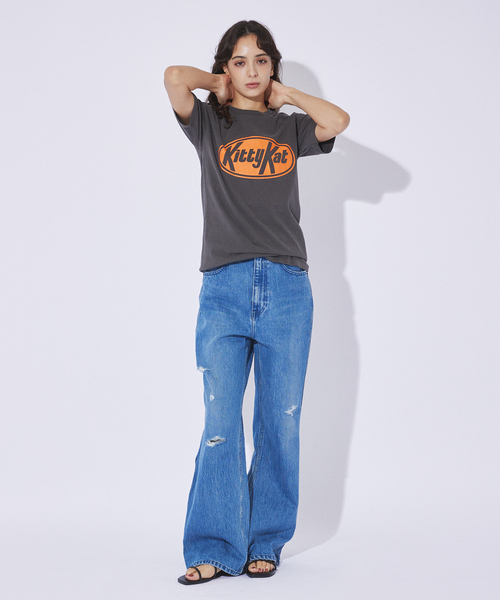 Mixta/ミクスタ JW別注 CREW NECK PEACE MIXTA tシャツ 別注「MIXTA/ミクスタ」Tシャツ レディース