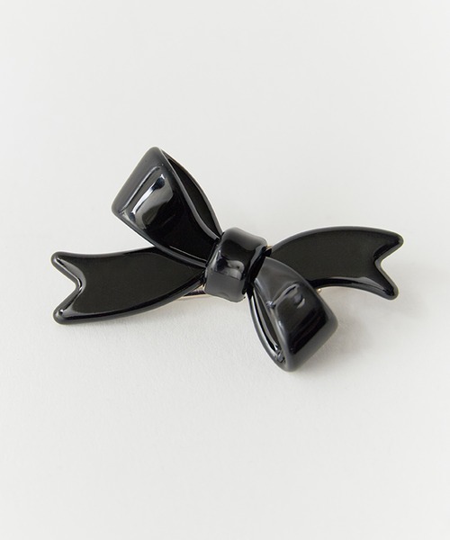 ヘアアクセサリー tresse Leather Ruban Clip in Black Leather Ruban Clip in Black – TRESSE公式サイト