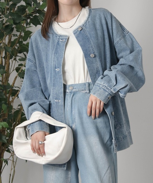 Social GIRL（ソーシャルガール） デニムジャケット gジャン ノー