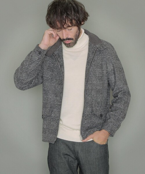 た*ぼ様 MACKINTOSH LONDON ジップアップブルゾン MACKINTOSH LONDON（マッキントッシュ ロンドン） ジップアップ